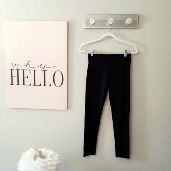 NWOT Joe Fresh black ankle cut cropped slim fit leggings, XS or S - Picture 13 of 16
